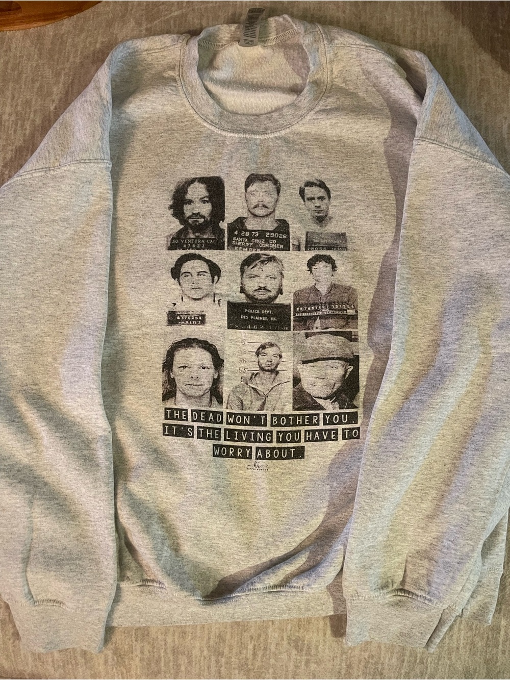 Serial Killer sweatshirts Halloween size XL